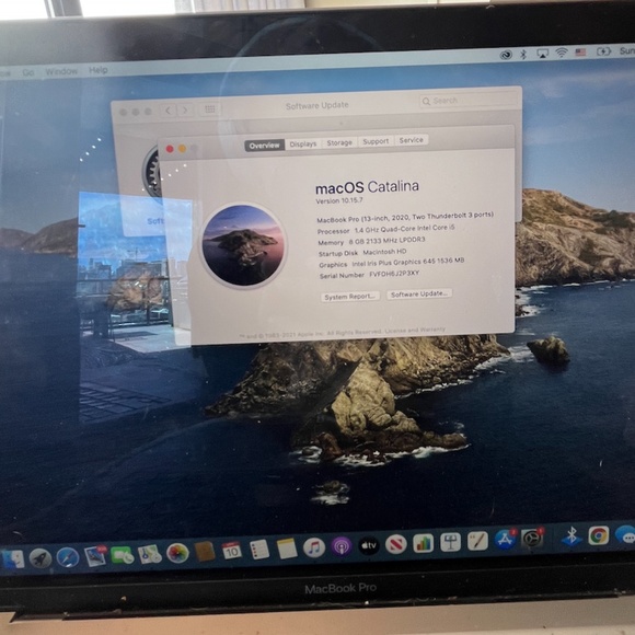 MacBook Pro 13" 1.4GHz Quad Core Intel Core i5 8GB 2133MHz Intel Iris Plus Graph - Picture 4 of 5